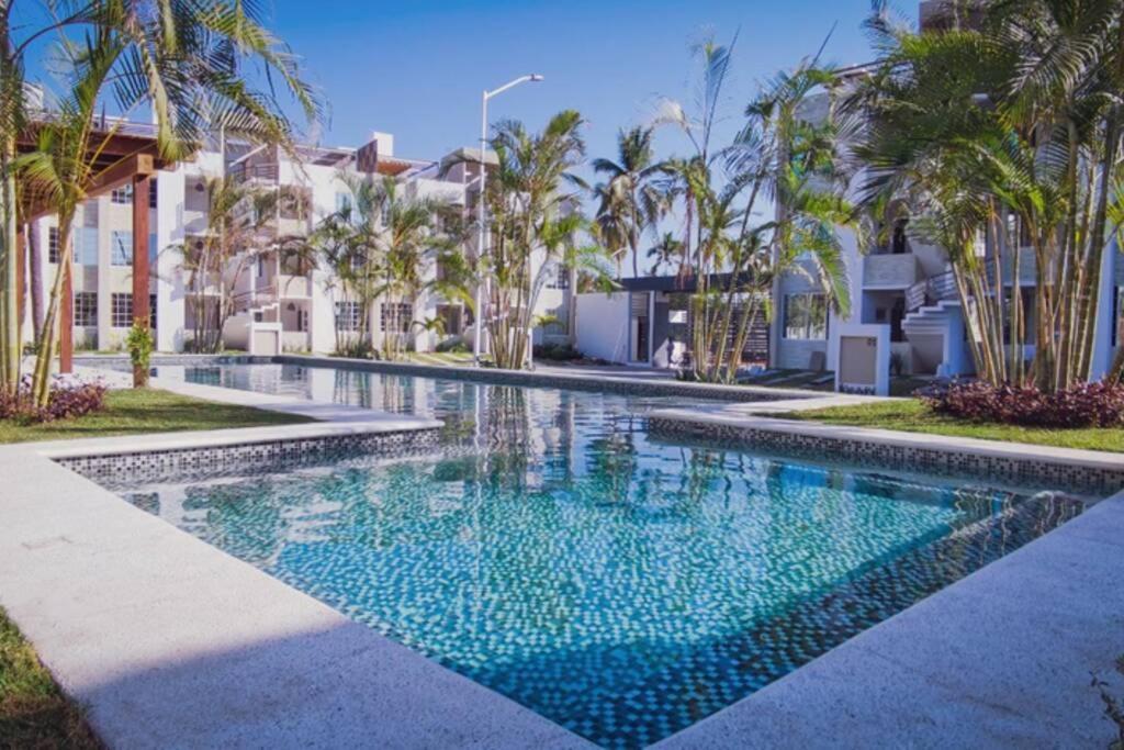Moderno Depa Con Terraza Y Vista Extraordinaria Apartment Manzanillo Exterior foto