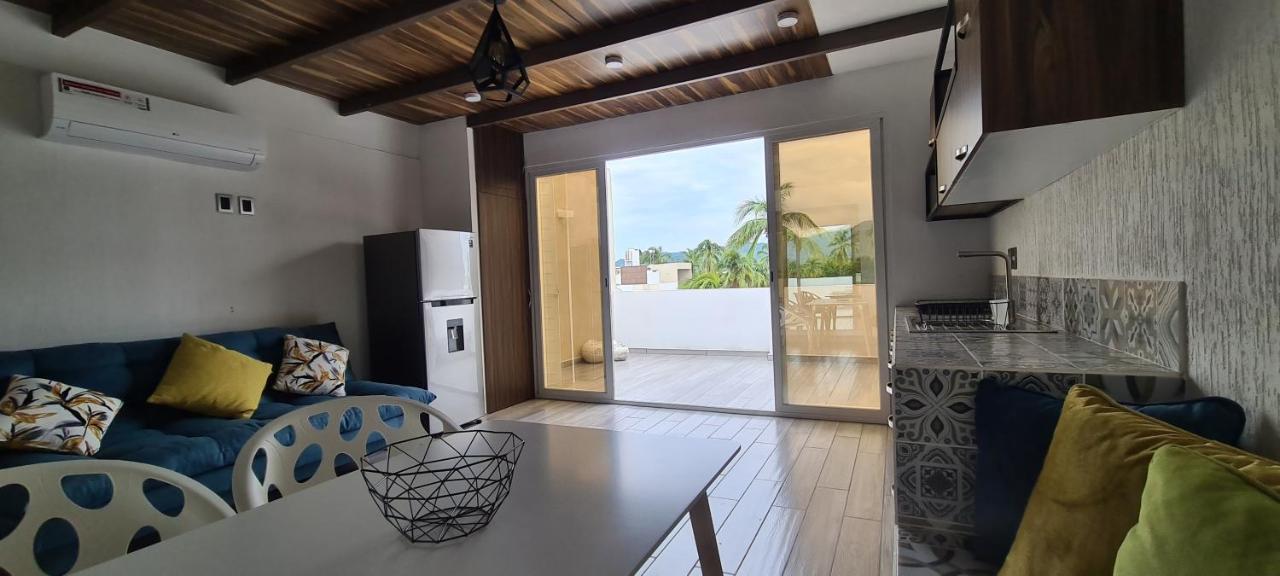 Moderno Depa Con Terraza Y Vista Extraordinaria Apartment Manzanillo Exterior foto