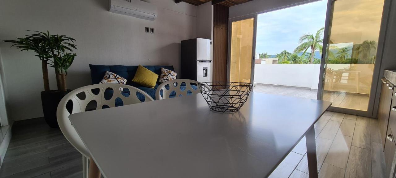 Moderno Depa Con Terraza Y Vista Extraordinaria Apartment Manzanillo Exterior foto