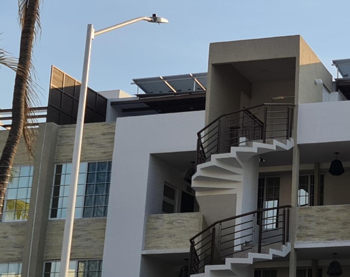 Moderno Depa Con Terraza Y Vista Extraordinaria Apartment Manzanillo Exterior foto